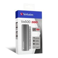 ราคา Verbatim Vx500 External SSD USB 3.1 Gen 2 240GB,480GB (3472257139)