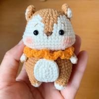 ราคา ทําเอง ขนสัตว์โครเชต์จี้ขนสัตว์วัสดุแพ็คขนสัตว์โครเชต์น่ารักกระรอกน้อยตุ๊กตาโครเชต์น่ารักทําเองพวงกุญแจของขวัญแฮนด์เมดจี้ (57103225180)