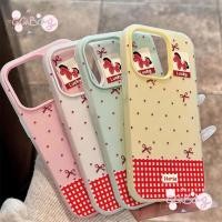 ราคา สำหรับ IPhone 16 17 13 AIR 11 15 12 14 Pro Max XS XR X Max 7 14 16 Plus Kawaii เคส2ใน1 ลูกบุหรี่สีแดงสวยงาม (51754530914)