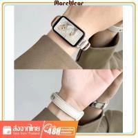 ราคา สายนาฬิกาข้อมือ สายหนัง อุปกรณ์เสริม แบบเปลี่ยน สําหรับ Xiaomi Redmi Band 2 Xiaomi Mi Band 8 Active (18496269102)