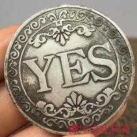 ราคา หายากเก่าเงินดอลลาร์คอลเลกชันเหรียญต่างประเทศ ใช่ กลับบนเหรียญที่ระลึกย้อนยุคตัดสินใจเงินเหรียญแม่บ้านเหรียญเงินดอลลาร์0091 (49654690146)