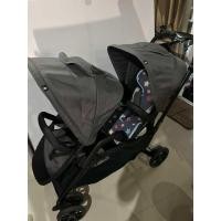 ราคา พร้อมส่ง‼️ส่งฟรี‼️รถเข็นพี่น้องหรือแฝด Evenflo แบรนด์ดังจาก USA แบรนด์อยุ่ห้างเซนทรัล รถเข็นเด็กคู่ขนาน ใน Glenbarr Grey (29365929074)