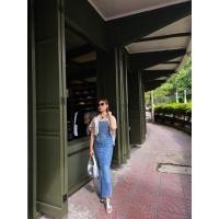 ราคา แมกซี่เดรสยีนส์ยืดรัดรูป (26302383311)