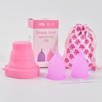 ราคา Bถูกมาก ถ้วยอนามัยรองประจำเดือน ไซส์ SและL happicup icare ผ้าอนามัยแบบสอด Menstrual cup (16640514163)