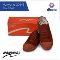 ราคา รองเท้าผ้าใบนันยาง Nanyang 205s size 37-42 สีน้ำตาล ขาว ดำ (1333511453)