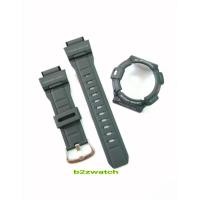 ราคา กรอบ+สายg-shockมีตะขอของแท้ รุ่นg-9300ดำด้าน (14513627241)