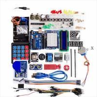 ราคา WNPX Starter Kit สําหรับ Arduino Uno R3, ปุ่มเซ็นเซอร์จัมเปอร์ลวด Uno R3 โครงการ, Arduino Uno R3 1602หน้าจอ LCD RFID Red Board Servo Arduino การเขียนโปรแกรมการศึกษา (46253105362)
