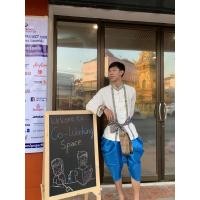 ราคา โจงกระเบนผ้าไหม สำเร็จรูป เอวยางยืด หลากสี โจงกระเบน ใส่ได้ทั้งชาย หญิง โจง (11008562714)