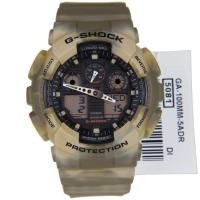 ราคา Casio G-Shock นาฬิกาข้อมือผู้ชาย สีน้ำตาล สายเรซิ่น รุ่น GA-100MM-5ADR (62502774)