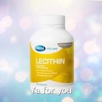 ราคา Mega We Care LECITHIN 1200 MG. 100 CAPSULES (397297624)