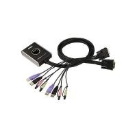 ราคา ATEN 2 port USB DVI KVM Switch built-in สาย 1.2m ความละเอียด 1920x1200 รุ่น CS682 | ประกัน 3 ปี (1332610905)