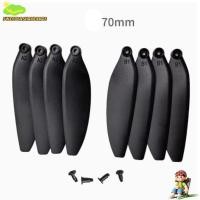 ราคา SWEE ใบพัดพับ, ชิ้นส่วนโดรนควบคุมระยะไกลพลาสติก 64 มม./70 มม., ใบมีดอะไหล่โดรนสากลสีดํา (40527897984)