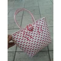 ราคา กระเป๋าสานจากเส้นพลาสติก (8953415913)