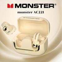 ราคา 【ของแท้】หูฟังบลูทูธมัลติฟังก์ชั่น Monster Ac221 หูฟังไร้สายแบบคล้องหูแยกเสียง เข้ากันได้กับอุปกรณ์ Apple และ Android (51852048538)