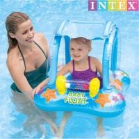 ราคา VJY Intex ห่วงยางสอดขา ห่วงยางเด็ก ห่วงยางเด็กสอดขาคิดดี้ มีหลังคา (รุ่น56581 (16423386316)