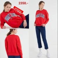 ราคา [เก็บ code ลดเพิ่ม 547]เสื้อเสวตเชิ้ต Tommy Flag Sweatshirt**ของเเท้ (3707644785)