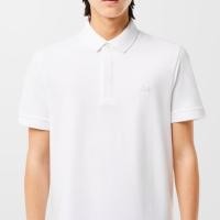 ราคา เสื้อโปโล LACOSTE สีขาว ราคาพิเศษ (56103693821)