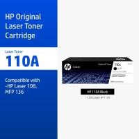 ราคา [ส่งด่วน] HP 110A Black Original Laser Toner Cartridge | ตลับหมึกเลเซอร์สีดำ (44157641066)