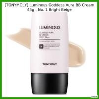 ราคา [TONYMOLY] Luminous Goddess Aura BB Cream 45g - No. 1 ไบรท์เบจ / บีบีครีมเกาหลี / เรเดียนท์ ฟินิช / ของแท้ 100% โดย (56854964088)