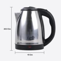 ราคา กาต้มน้ำ Ceflar กาน้ำร้อน 2 ลิตร รุ่น CSH-11 สีเงิน กาต้มน้ำไฟฟ้าไร้สาย กาต้มน้ำ หม้อต้มน้ำไฟฟ้า กาสแตนเลส กาไร้สาย (23963894512)