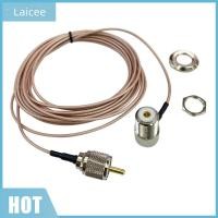 ราคา [Laicee.th] สายเคเบิลป้อนโคแอกเซียลส่วนต่อขยาย 5 ม./16.4 ฟุตสําหรับเสาอากาศวิทยุมือถือวิทยุติดรถยนต์ (41473089965)