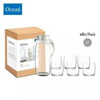 ราคา ชุดแก้ว เซ็ตแก้วน้ำดื่ม 7 ชิ้น OCEAN DRINKWARE SET 7 PCS. (12425721591)