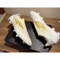 ราคา ขายด่วน! Adidas F50 Pro Laceless FG – White/Gold (มือสองพร้อมกล่อง)แท้100% (46451939667)