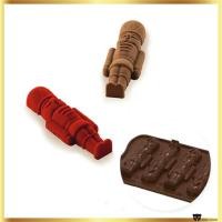 ราคา SILICOMART SCG065 Choco Schiacianoci Christmas Nutcracker Chocolate Mold 6 ช่อง Made in Italy (51253446768)