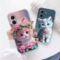 ราคา HP Vivo Y16 4G 2023 Softcase with Cute Cat Motif - Cute Cat - Phone Case - Last Case - Cool Case - Viral Cat Case [SVY5] (40375818284)