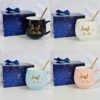 ราคา 3in1 Hadiah Kotak ชุด Cawan Kopi Kahwin แก้วกาแฟเซรามิคกล่องวันเกิดครบรอบบริษัทงานแต่งงาน Doorgift ที่กําหนดเอง (44320340573)