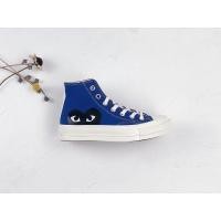 ราคา Comme des Garcons Play x Converse Chuck Taylor All Star 1970s Rei Kawakubo แฟชั ่ นรองเท ้ าผ ้ าใบ (25433957248)