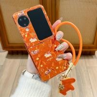 ราคา เคสโทรศัพท์แบบพับได้สําหรับ Oppo Find N2 N3 Flip Electroplated ริ้วรอยเต็มหน้าจอเชือกมือม้าเคสโทรศัพท์ TPU แบบแข็ง (47604748313)