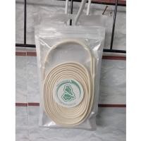 ราคา KATUN วันนี้เฉพาะเชือกผูกรองเท้าแบน/ผ้าฝ้ายเหมาะสําหรับ converse, vans, ventela ฯลฯ สีขาวกระดูก 120 ซม. (57901345301)