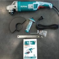 ราคา หินเจียร ( ลูกหมู, หินเจียรไฟฟ้า ) TOTAL TG1251806 ขนาด 7 นิ้ว 2400 วัตต์ (7020902020)