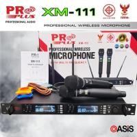 ราคา (ฟรีส่ง) PROPLUS XM-111 ไมค์ลอยคู่ (คู่มือภาษาไทย) UHF จูนคลื่นความถี่ใหม่ ไมค์ลอยพกพาPROPLUS XM 111 ไมค์ลอย PROPLUS ... (19514687084)