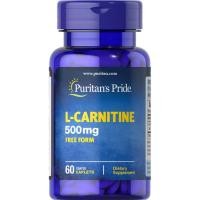 ราคา Puritan's Pride L-Carnitine 500 mg / 60 Caplets (25395176931)