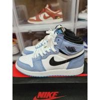 ราคา รองเท้า nike air jordan 1 retro high og unc university blue มือสองของแท้ (16296488835)