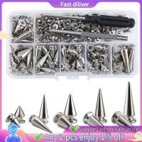 ราคา 70 ชุดเงินผสมรูปร่าง Spikes และ Studs กรวย Croc Spikes หนัง Rivet Kit สําหรับเสื้อผ้ารองเท้าเข็มขัด DIY (40307710026)
