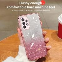 ราคา SAMSUNG กรณีSamsung A53 5G SM-A536E SM-A536E/DS SM-A536V SM-A536W SM-A536N SM-S536DLโทรศัพท์มือถือกรณีสีGradient flash Powderโปร่งใสนุ่มกรณีป้องกันไฟฟ้ากรณีป้องกันDropกรณี (54602693494)