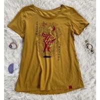 ราคา เสื้อยืดคอกลมแขนสั้น mc lady มือสอง✅ (18951413764)