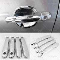 ราคา TOYOTA VIOS 2002-2018 Chrome Silver มือจับประตูรถยนต์ฝาครอบชาม Trim Vios มือจับประตู Garnish (44218681930)