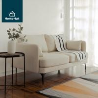 ราคา HomeHuk โซฟาหนัง ขาเหล็ก รุ่น PU Italian Leather (16756214549)