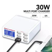 ราคา USB CHARGER WLX 899 ADAPTER CHARGER PRODUCT SCHEMATIC USB 6 PORT (42564667083)