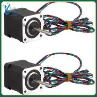 ราคา [betsy_eisenhower.th] 2PCS Long Shaft Mounts Super Motor 42STH48-2804AH(40R) Nema 17 Stepper Motor 3D ชิ้นส่วนเครื่องพิมพ์ (48152886706)