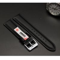 ราคา สายนาฬิกาหนังแท้ SWISS -145 + Spring Bar เย็บด้าย ล็อคแบบนาฬิกา Swiss แข็งแรง ทนทาน (29321641105)