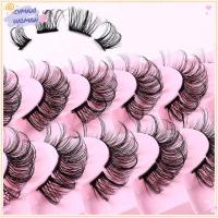 ราคา CYMX 10 คู่ Cluster Lashes ขนตาปลอม Fluffy Wispy lashคลัสเตอร์ wispy (43774282097)