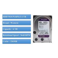 ราคา HDD 6 TB WD PURPLE (5640 RPM) (11989482814)