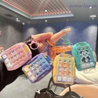 ราคา DELMERHOME Dancing|Keychain, Cartoon Rhythm Game Puzzle Solving Pendant, Fun 3 Color Light Light Up Stress Relief Fast Push Rhythm Game|Game Console (53753995808)