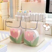 ราคา ฟรีสติ๊กเกอร์ไดคัท กล่องใส่ช้อน กล่องเก็บอุปกรณ์เครื่องสำอางค์ กล่องใส่อุปกรณ์เครื่องเขียน อุปกรณ์จัดระเบียบบนโต๊ะ (26314817226)