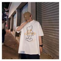ราคา พร้อมส่ง ‼️เสื้อยืด oversize ผู้ชายสไตล์เกาหลี (8744737168)